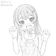 親潮　艦これワンドロ　190421