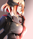 「ふふ、私のことを見て逃げようとするなんて、まさか逃げられるとでも思っているんですかぁ～？」