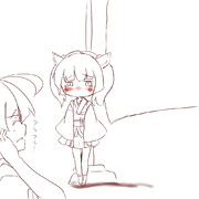 東北家（きりたん）にバラムツ与えてみた。