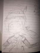 す○ざんまいポーズのともえちゃん