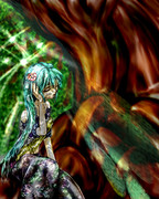 木漏れ日の中で