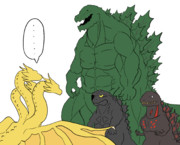 ゴジラ キング オブ モンスターズ ニコニコ静画 イラスト
