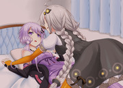 結月ゆかりさんと紲星あかりちゃん（闇）