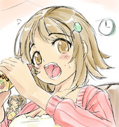 もぐもぐかな子