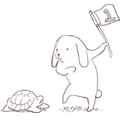 カメとうさぎ