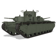 【MMD-OMF9】　T-35　【MMDモデル配布】