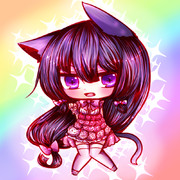 猫耳シャクヤクちゃん。