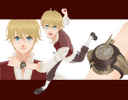 【MMD-OMF9】フラット・エスカルドス（Fake）【モデル配布】