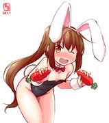 わんどろ特に理由のないバニーふみぃ