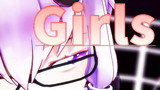 【歌うボイスロイド】Girls【MMD-VOICEROID】【眼鏡 結月ゆかり】