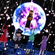 故郷の星が映る海