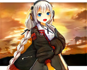 夕暮れ