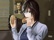 1分半で6個くらいのどら焼きを食べるさおりさんに正直クラクラした