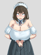 【再掲】四白眼のメイドさん　その6