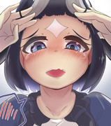 シャチちゃんはお願いしたら前髪あげてくれそう