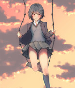 七咲逢 ニコニコ静画 イラスト