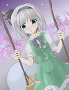 ブランコ ニコニコ静画 イラスト