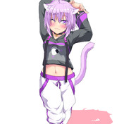猫又おかゆ ニコニコ静画 イラスト