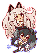 二つの世界のわんこ