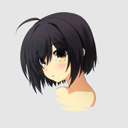 ショートヘア ニコニコ静画 イラスト