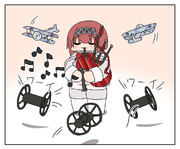 バグパイプを吹く幼児アーク