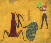 【壁画】アカムシ