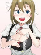 メイドの日と李衣菜