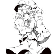 にとりで捨て子を拾う感じの練習。