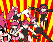 ケムリクサ六姉妹全員集合！差分