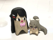 [粘土で] ミトとカエデ [再現]