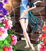 【今日のミクお姉さん】おしりおみあしで 美しく背伸び…♡