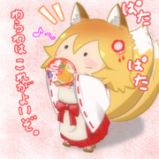 赤いきつね ニコニコ静画 イラスト