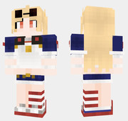 コロンビア アズールレーン Minecraft Skin