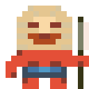 16×16ドット絵033ジョニー8倍