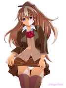 嫌パン風に 熊野さんに軽蔑のまなざしでおぱんつを見せてもらった