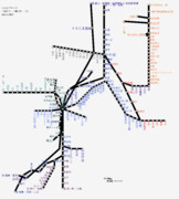 宮城県路線図 2019-05