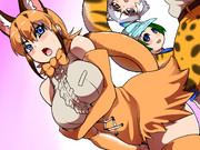 フレンズビートの乳寄せカラカル