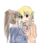 だったら二人で舐めればいいだろ！