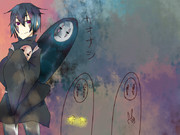 カオナシの擬人化。