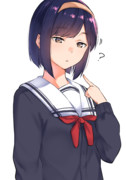ヘアバンド ニコニコ静画 イラスト