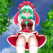 [東方] 鍵山雛にミニスカを着てもらいました