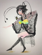 カンザシフウチョウ夏衣装