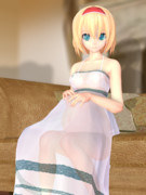 【妊婦】【閲覧注意】アリスさんの記念写真