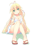 白ワンピマキちゃん