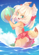 水着ツネ
