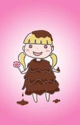 あたしがチョコ♪
