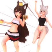 MMD　ぷりん泥棒