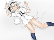 お昼寝する妖夢