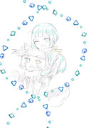 落書きツーショット