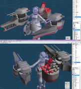 MMD武蔵改二・艤装